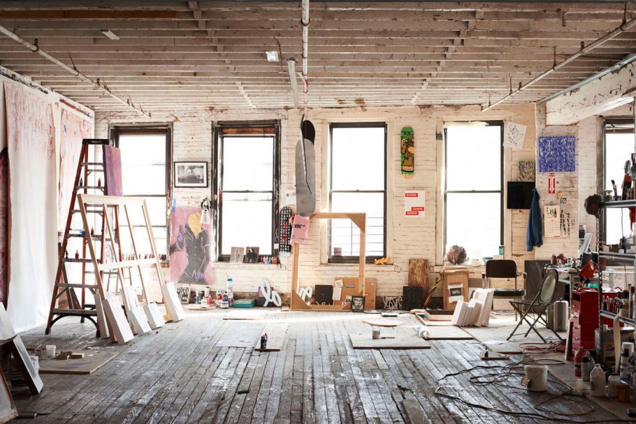 Мастерская в стиле лофт