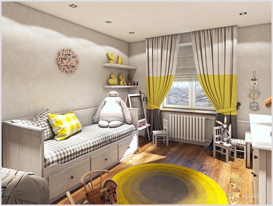 Детская комната 10 кв м