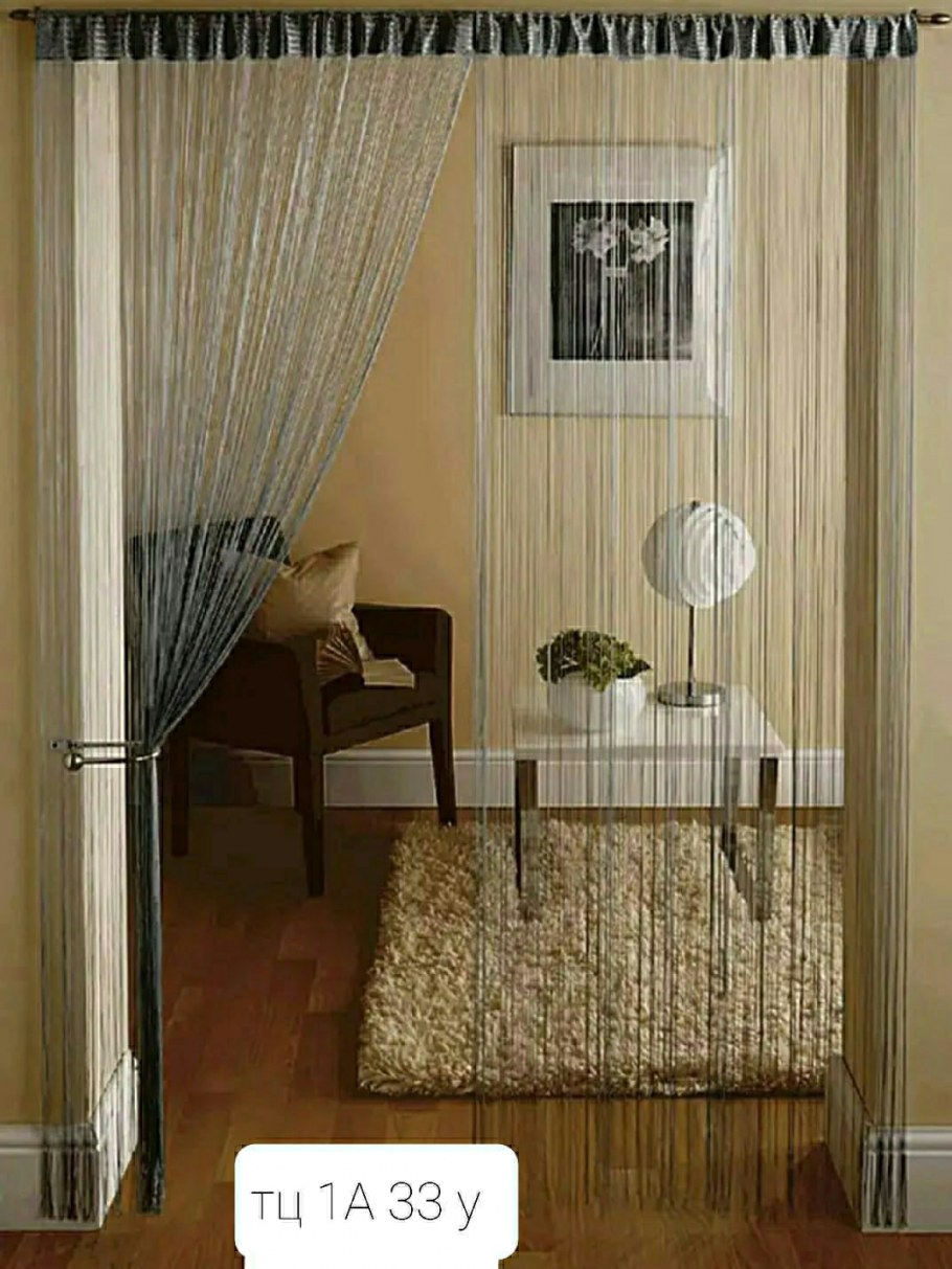 Тюль висюльки на балкон