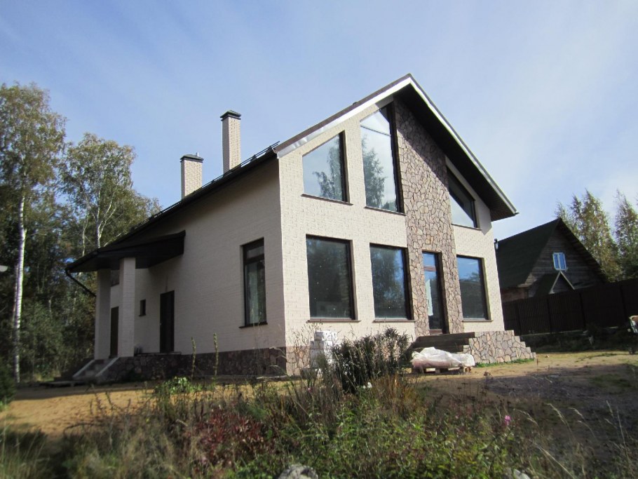 Коттедж из газоблоков