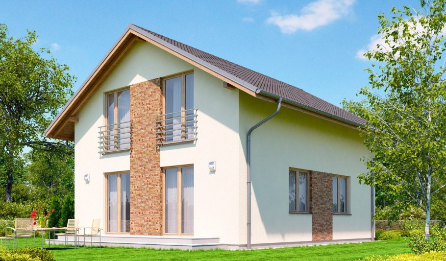 Проект дома из газобетона