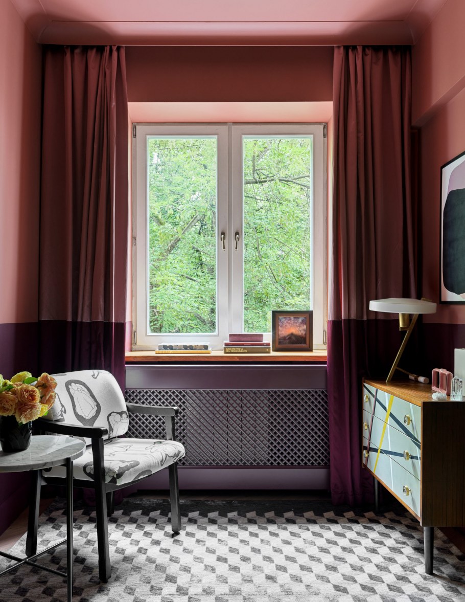 Тюль и рулонные шторы в гостиную