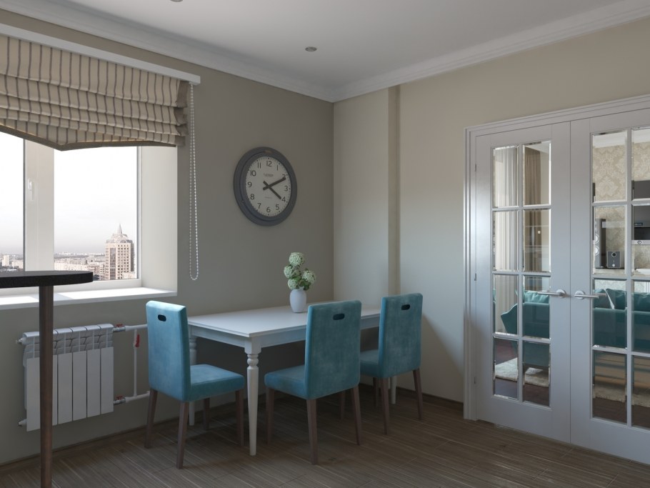 Жалюзи рулонные Барселона 01 белый