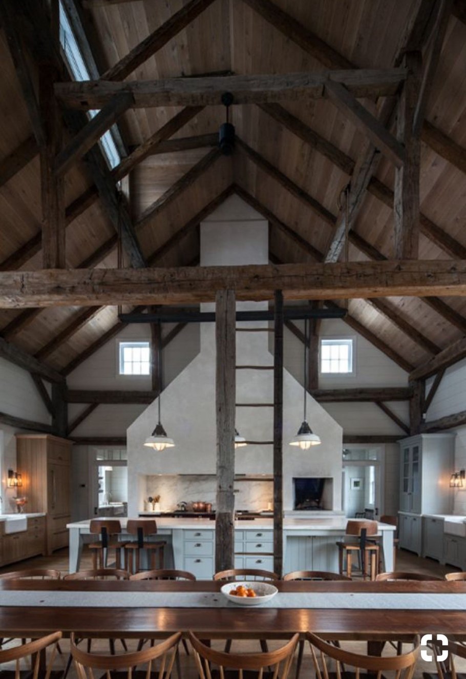 Дом-сарай Barn House интерьер