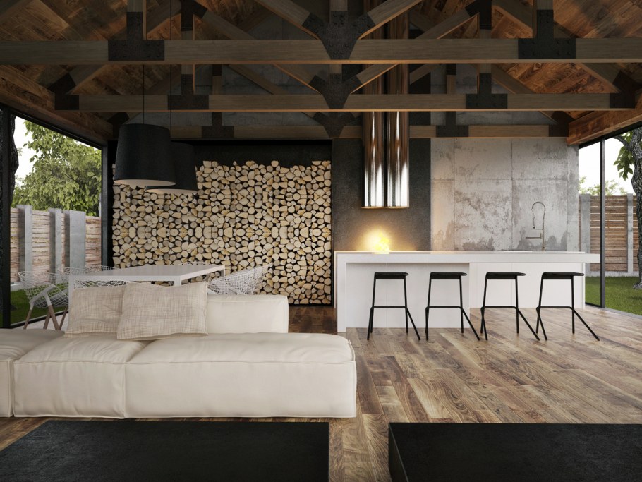 Дом лофт Амбар