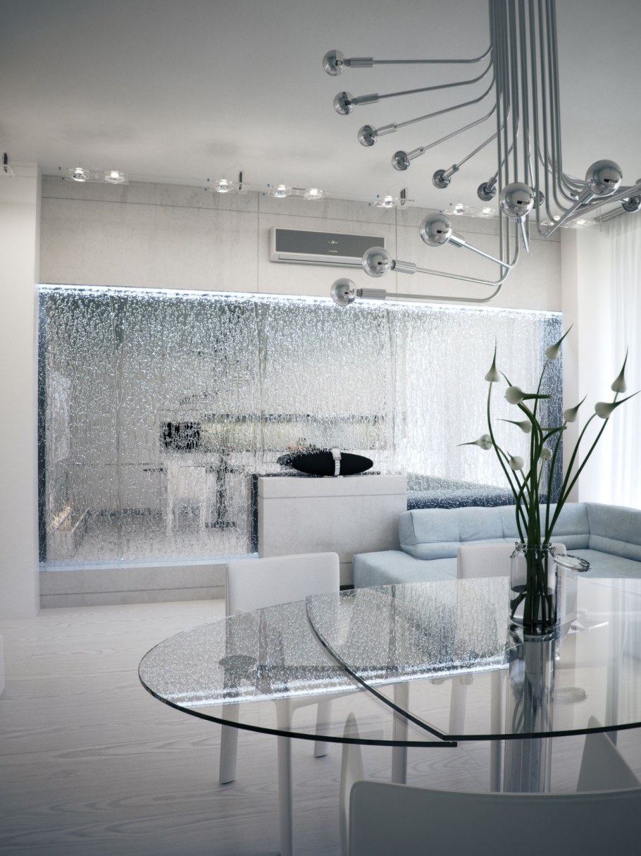 Стеклянные конструкции в интерьере