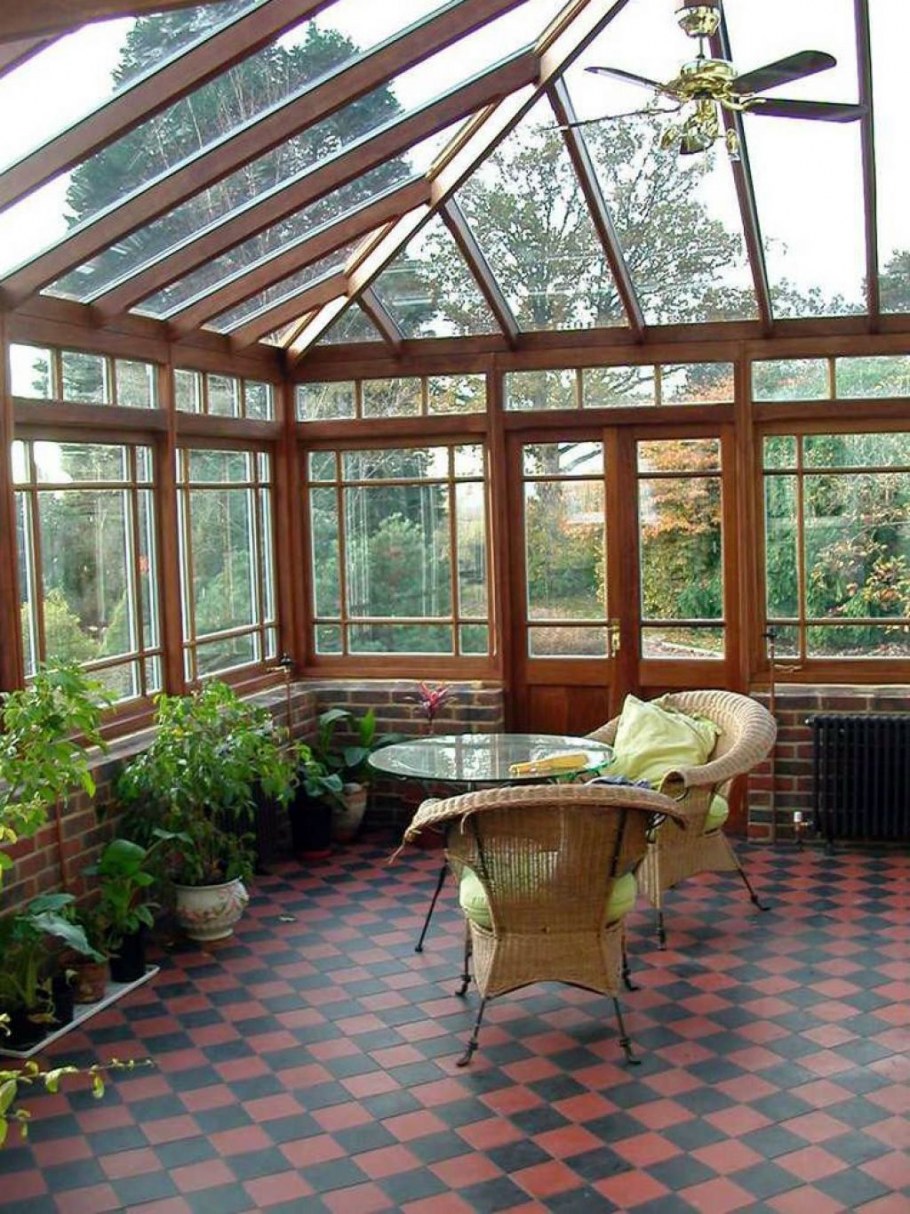 Остекленная веранда