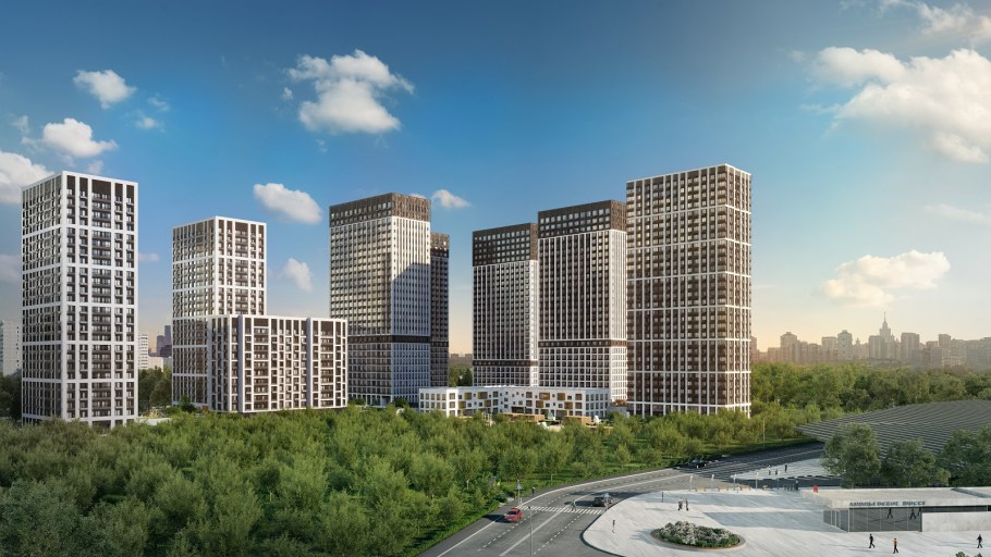 ЖК большая Очаковская 2 пик