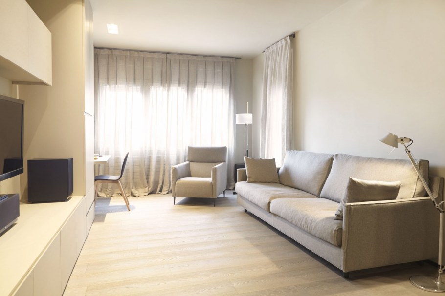 Квартира в светлых тонах