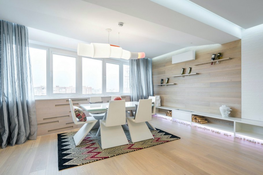 Интерьер квартиры в светлых тонах