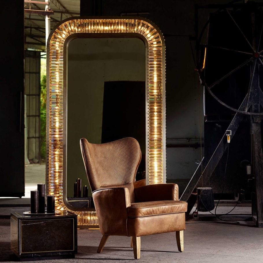 Timothy Oulton зеркало Интеншн реплика