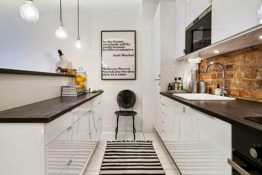 Фартук для кухни из плитки