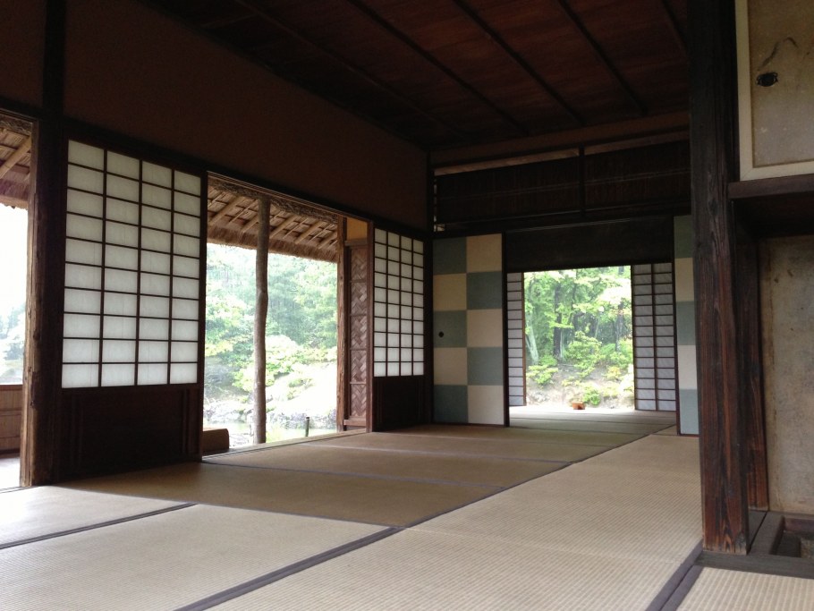 Дворец Кацура в Киото интерьер