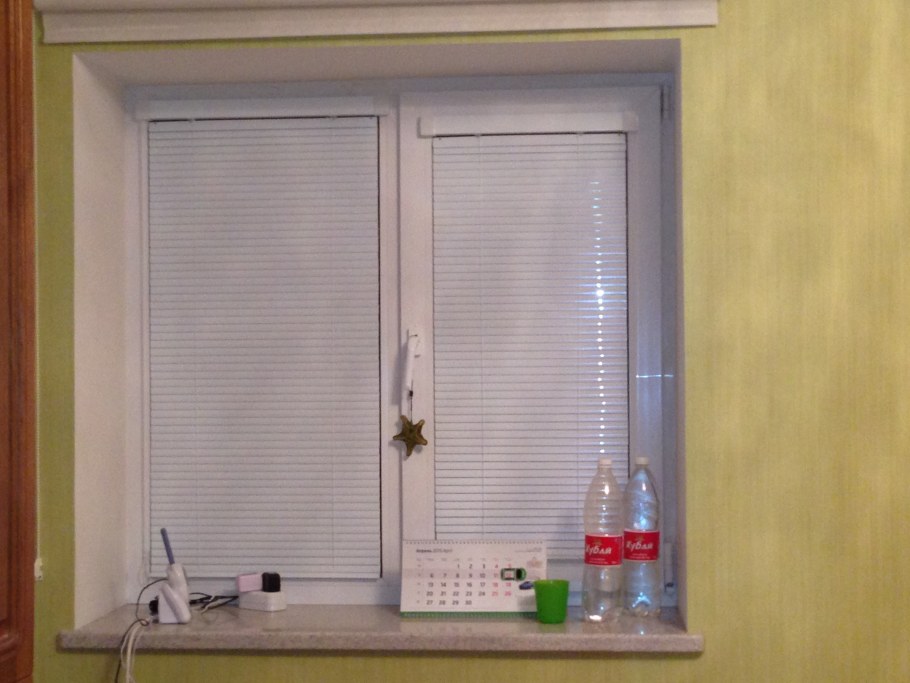 Жалюзи горизонтальные 80х160 см, цвет Европейский зелёный