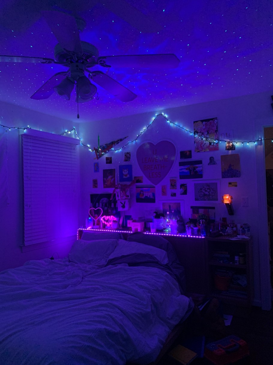 Спальня тумблер фиолетава