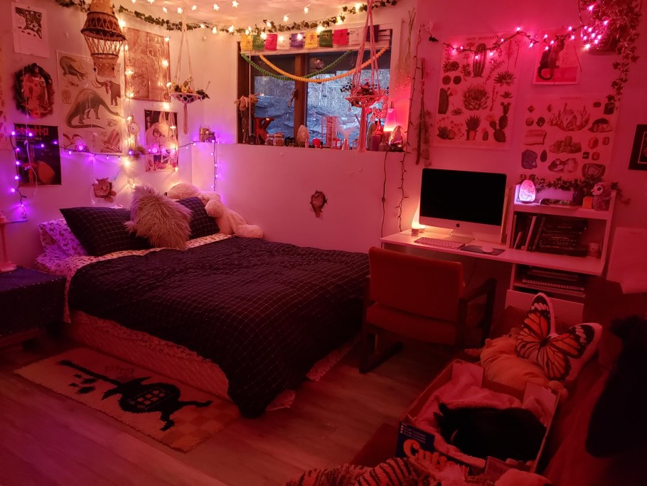 Неоновые комнаты для сна