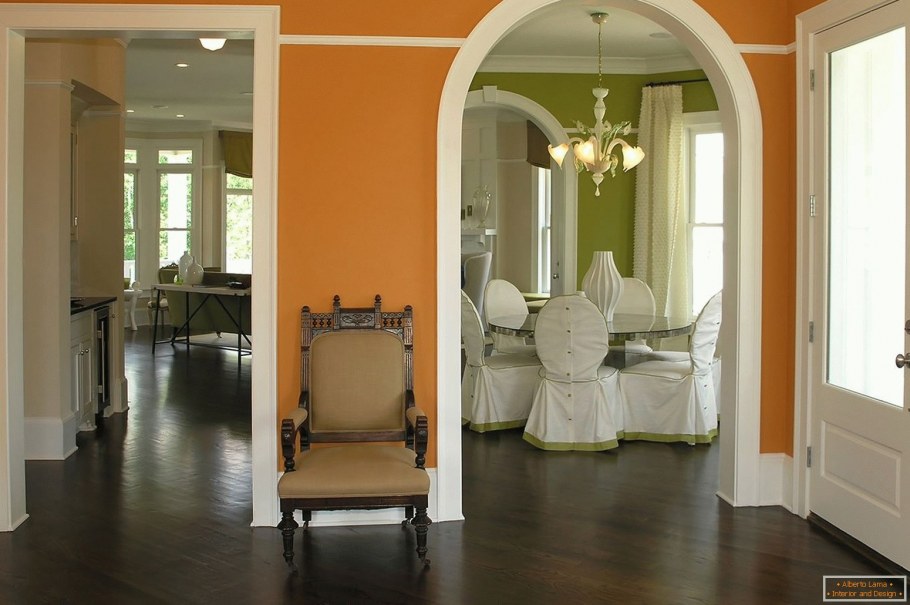 Арка из МДФ панелей