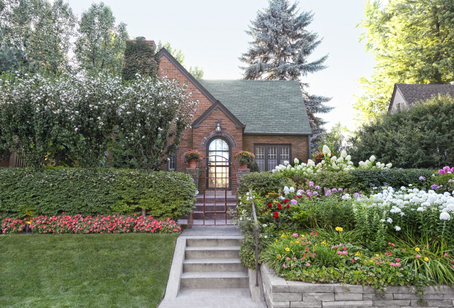 Английский стиль в ландшафтном дизайне богатых людей