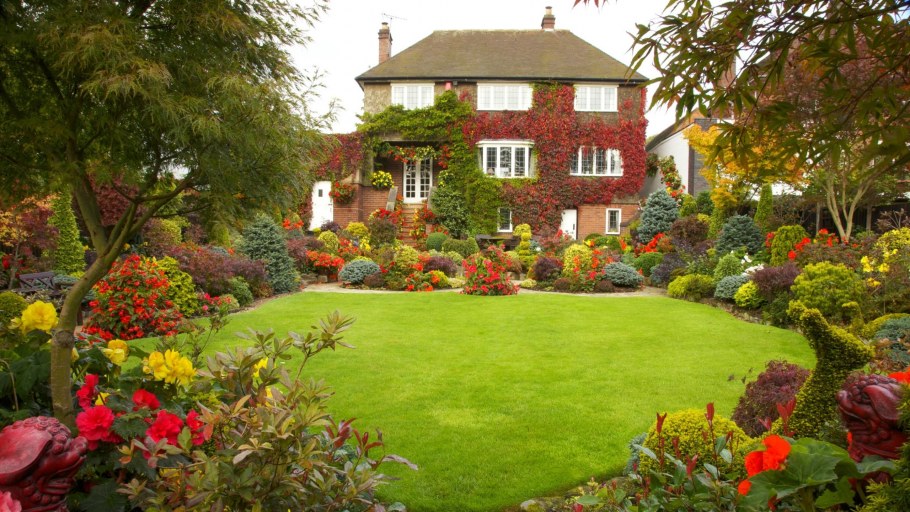 Колониальный ландшафтный стиль