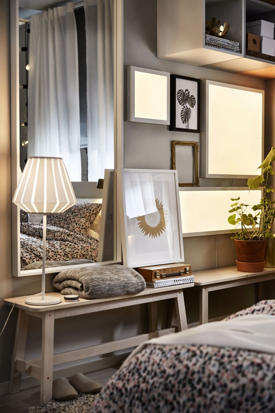 Икеа идеи для гостиной-спальни