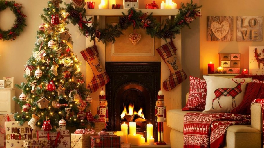 Новогодняя комната