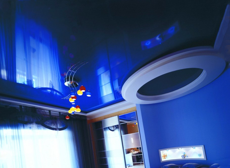 Потолок из гипсокартона простой