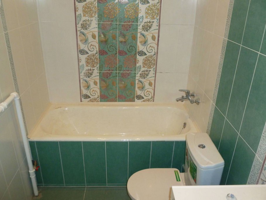 Плитка в ванной хрущевки