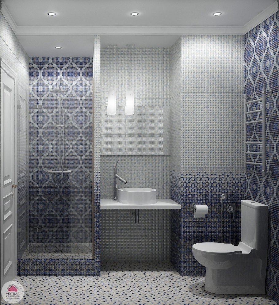 Плитка в совмещенном санузле