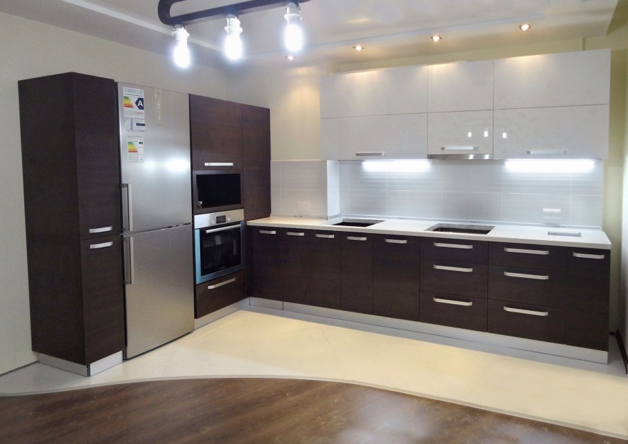 Пластиковые матовые кухни