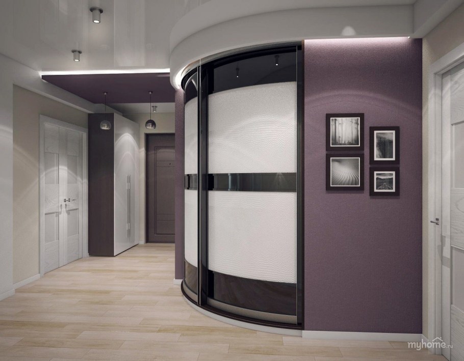 Лавандовая прихожая