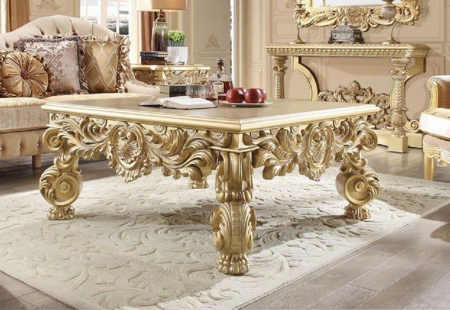 Резные столы из дерева