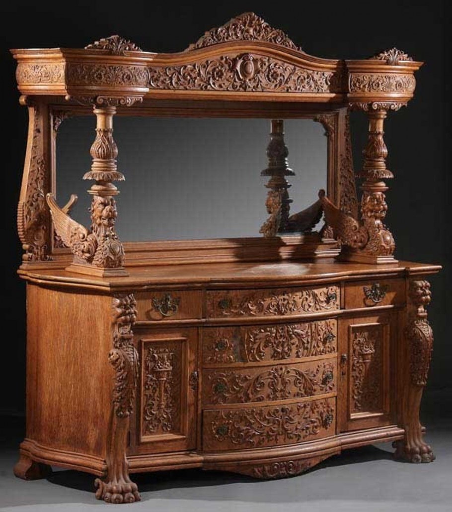 Мебель резная Расписная