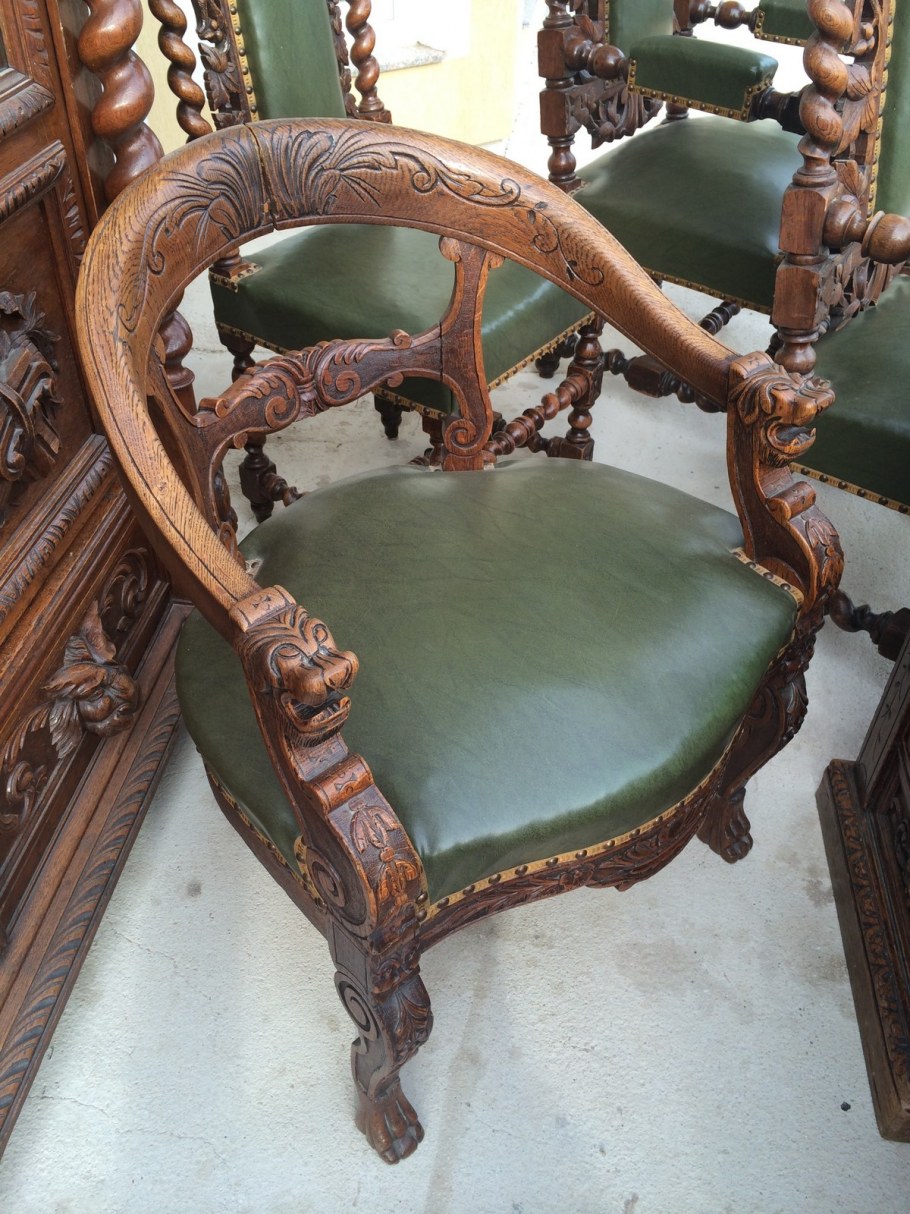 Венецианский стул старинный