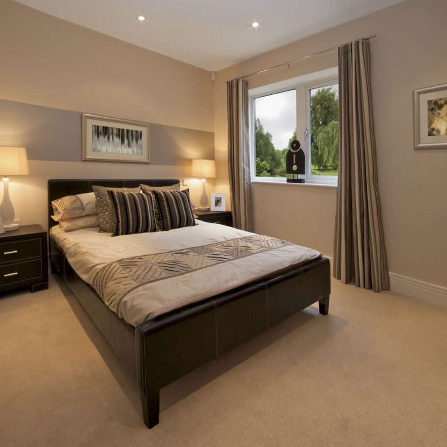 Спальня с ковролином