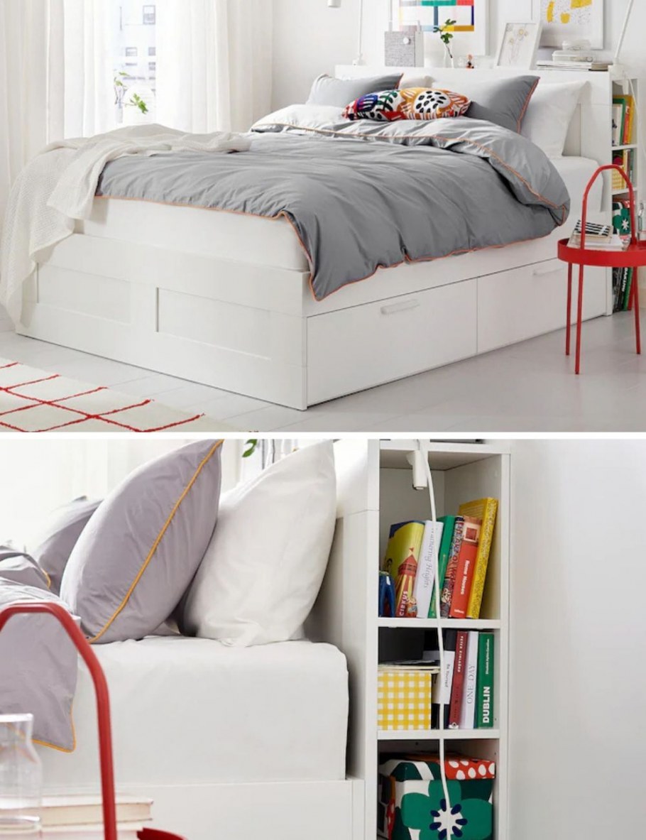 Икеа комод БРИМНЭС белый