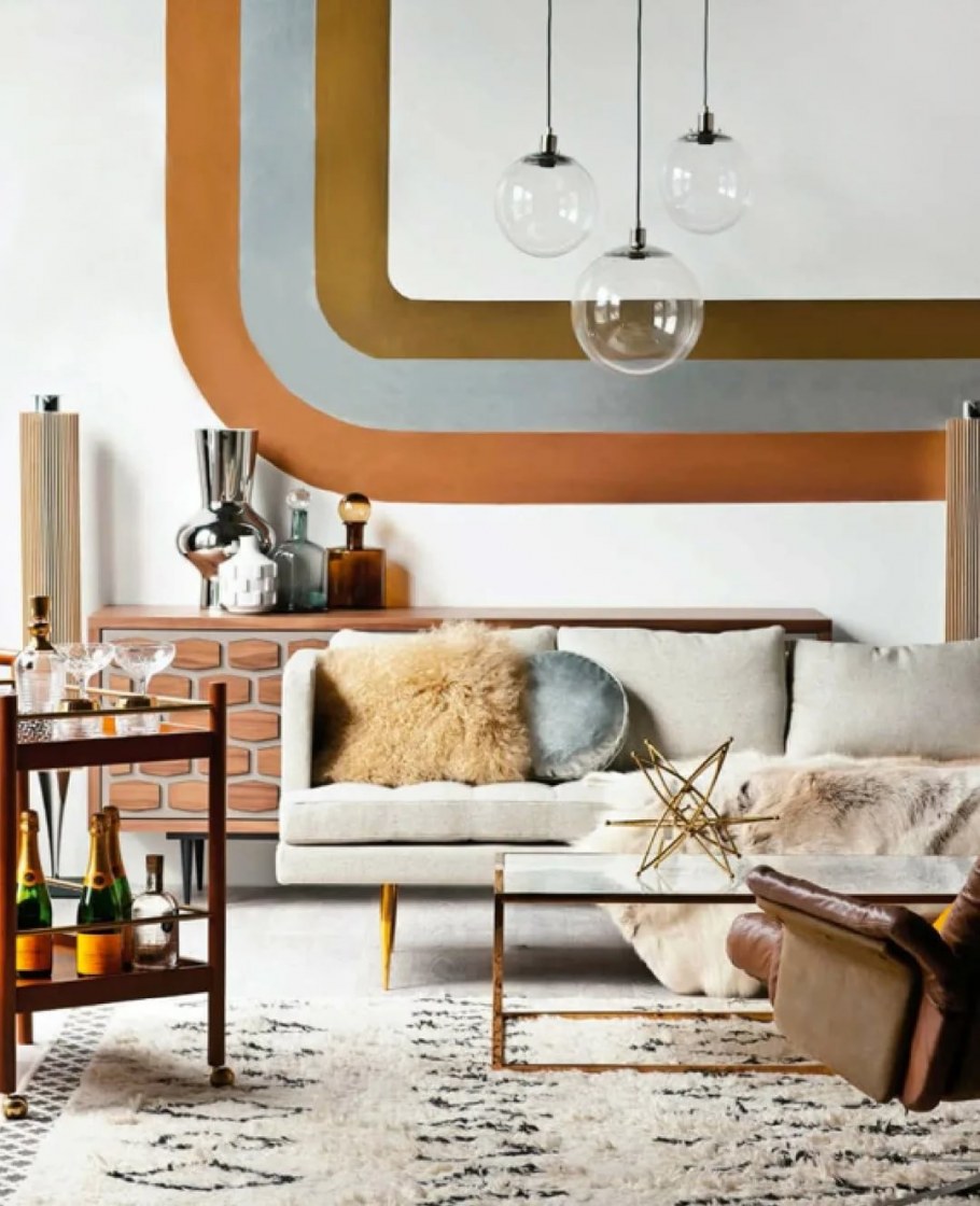 Стиль 50х в интерьере