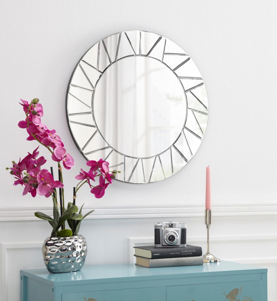 Зеркало в прихожую настенное круглое