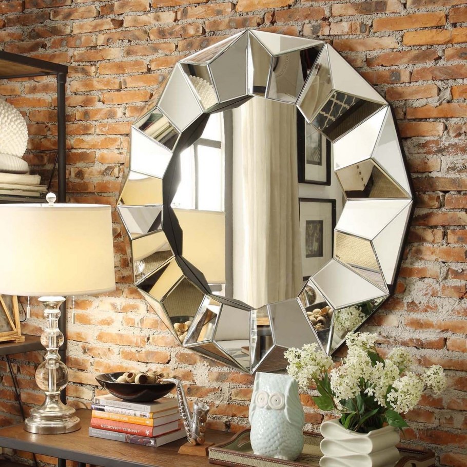 Современное настенное зеркало