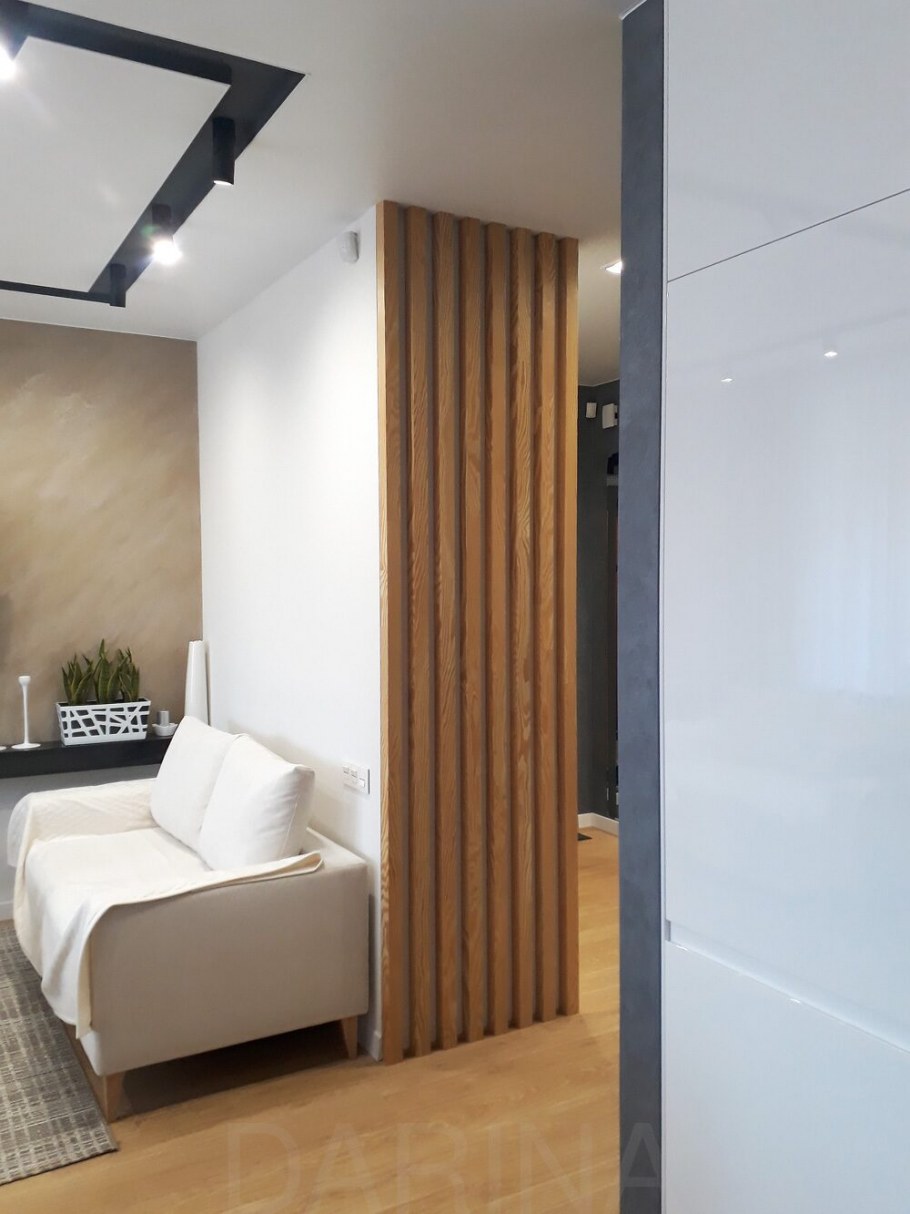 Реечные перегородки для зонирования