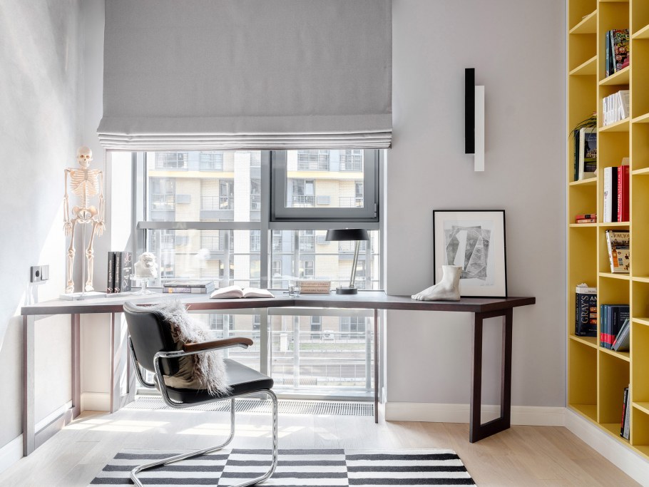 Гостиная с письменным столом