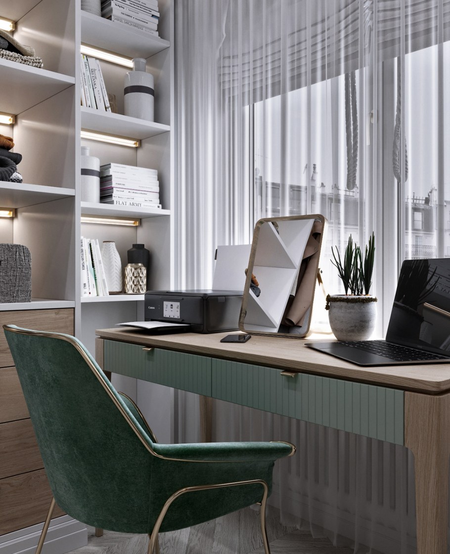 Интерьер рабочего кабинета