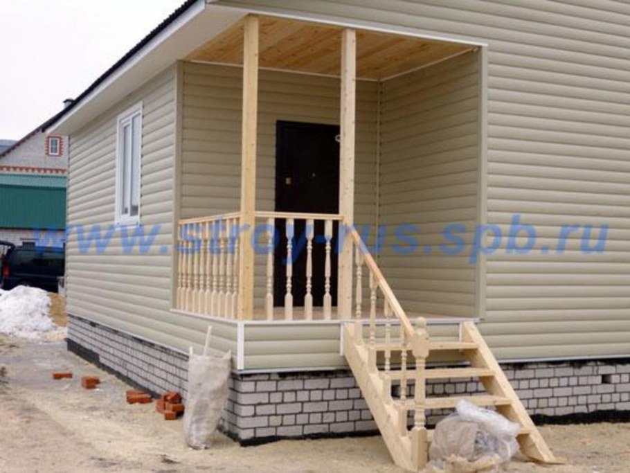 Каркасные веранды пристройки