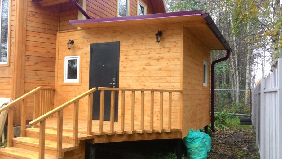 Крыльцо для частного дома