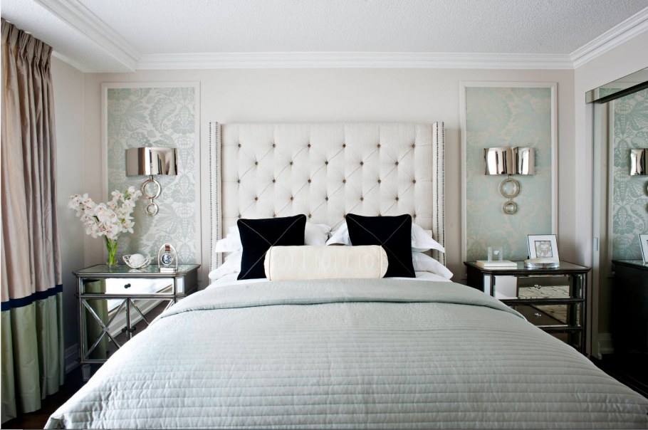 Спальня 10 кв м в стиле Прованс