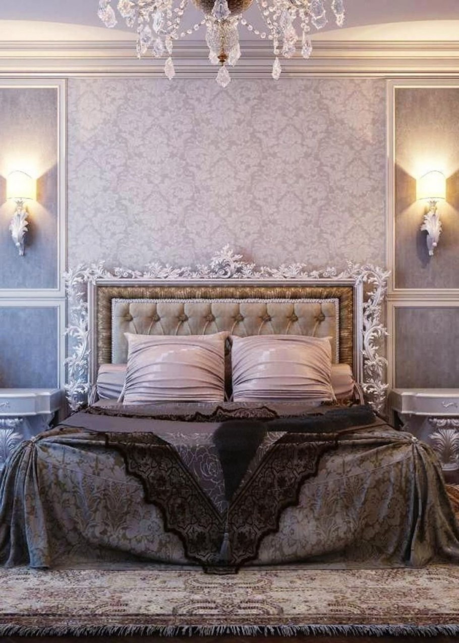 Спальня в пастельных тонах