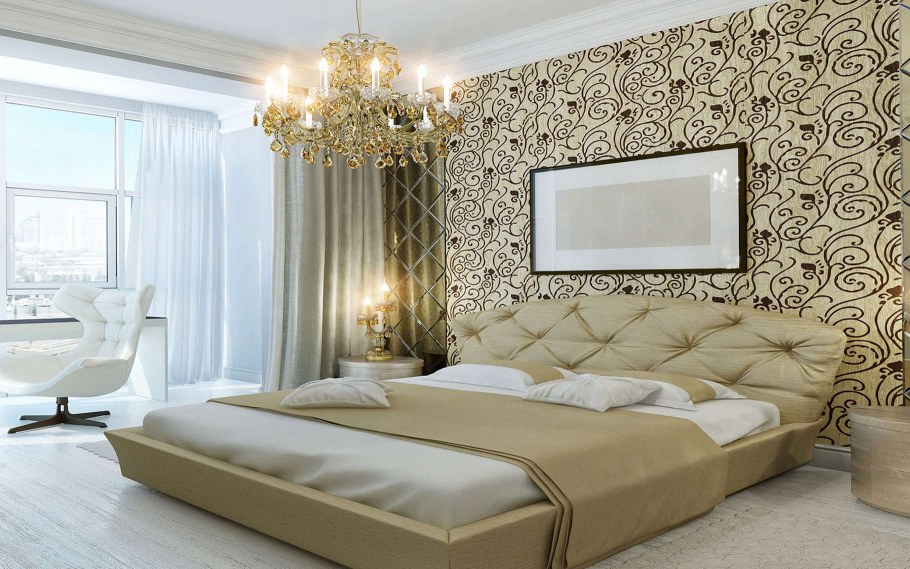 Обои для спальни 10 метров
