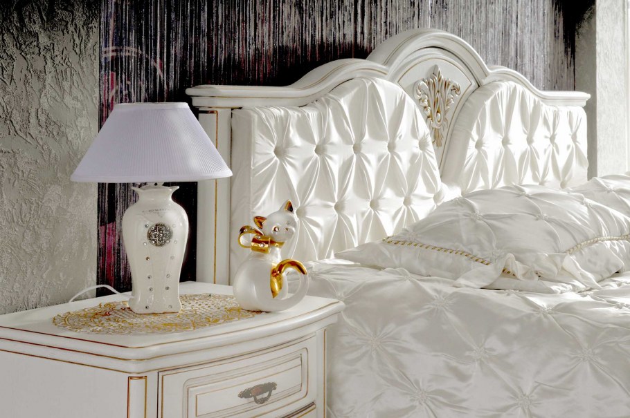 Белая спальня в стиле Прованс