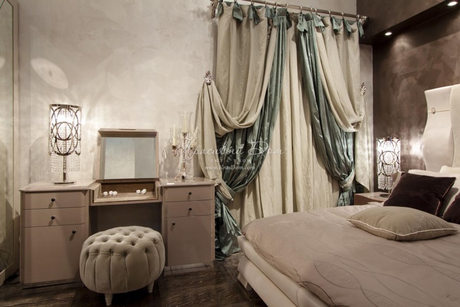 Интерьер спальни в итальянском стиле