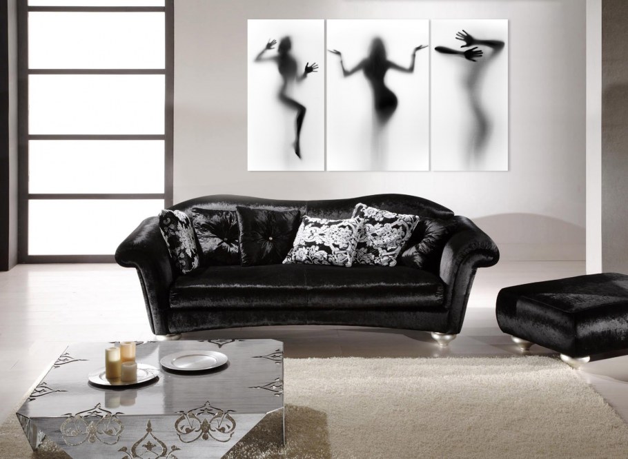 Картина горы в интерьере