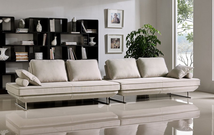 Диван-трансформер Bergamo угловой, бежевый